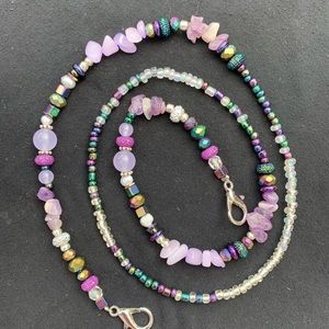 Mask necklace, mask lanyard, glasses holder